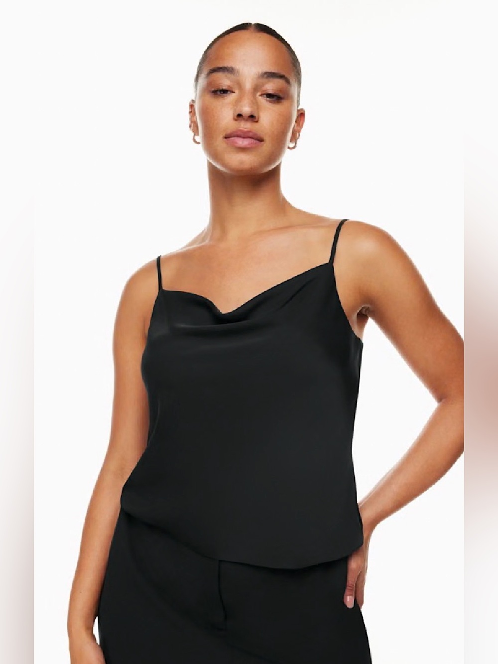 NWT Aritzia Babaton Cowlneck Camisole Tank size Medium